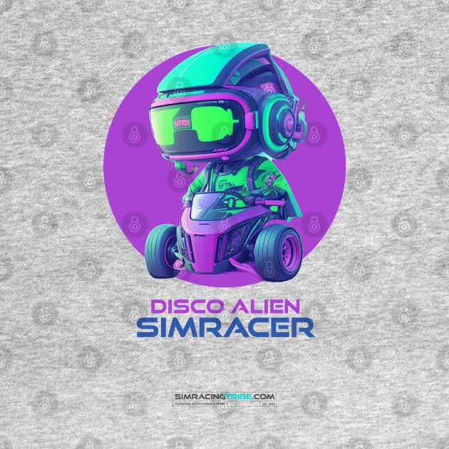 Disco Alien Simracer by Simracing Tribe